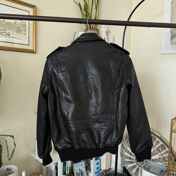 New Zadig & Voltaire Leather Jacket - Picture 9 of 12